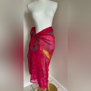 Sheer Tropical Wrap